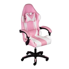 Cadeira de Escritório Gamer Hawker PU - Rosa