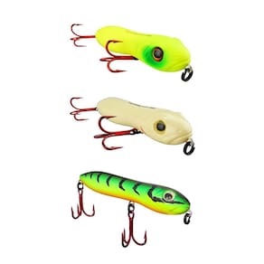 Kit 3 Iscas Artificiais Superfície Marine Sports Hammer 100 10cm 18g Zig Zag