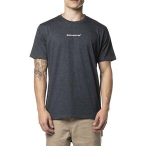 Camiseta Billabong Smitty WT24 Masculina Cinza Escuro Mescla