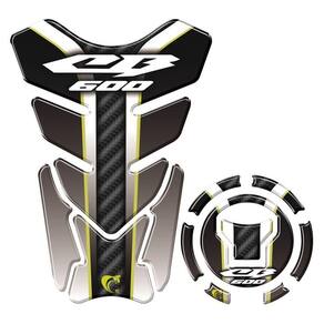 Kit Adesivo Protetor Tanque E Bocal Honda Cb 600 + 2018 Preto Preto