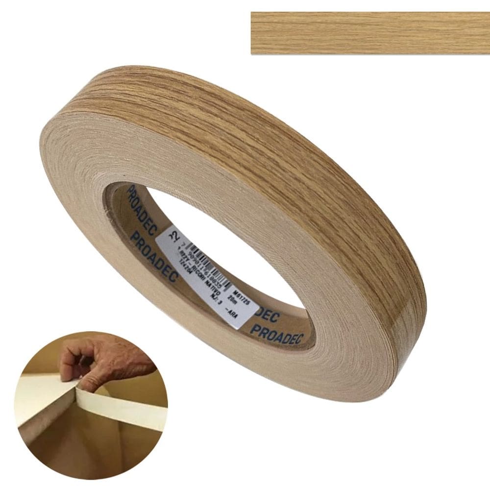 Fita De Borda PVC Ricori Nativo 35mm X 20m Proadec