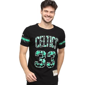 Camiseta Mitchell & Ness Masculina Celtics Bird