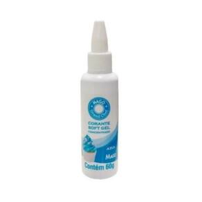 Corante Soft Gel Azul Mago 60g