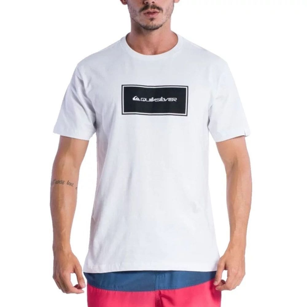 Camiseta Quiksilver Masculina Omni Rectangle