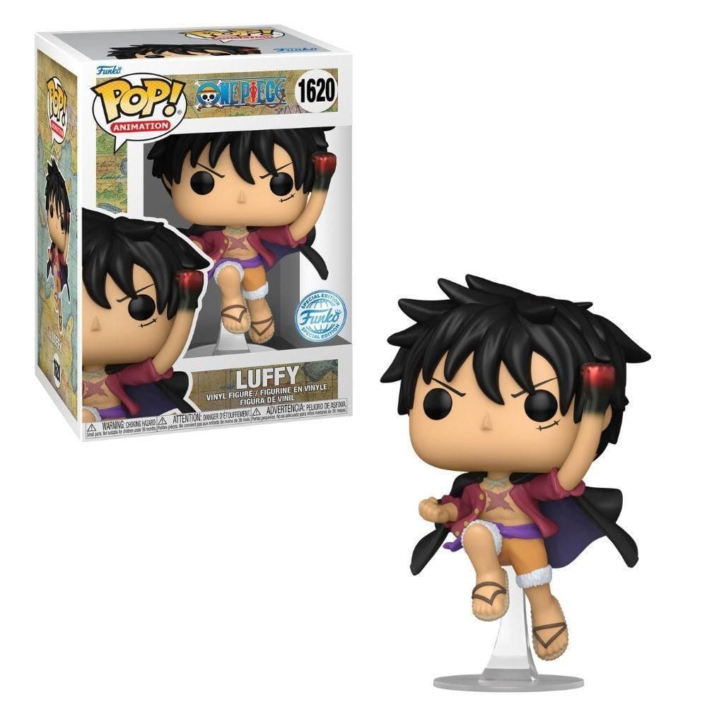 Boneco Funko Pop One Piece - Luffy Uppercut  Glow