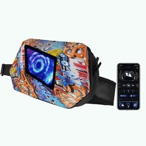 Mochila Loy Evil Eye Design Street Tela Led 48x48px