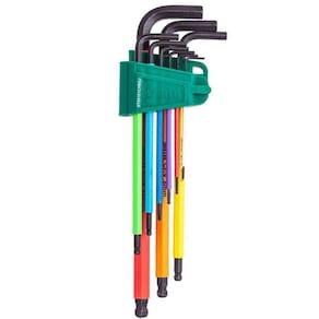 Jogo De Chave Hexagonal Longa 1,5 A 10Mm Sata 9 Peças