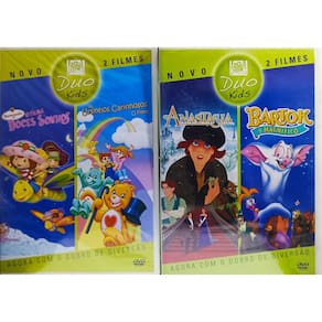 Anastasia/Bartok /+Doces Sonhos/ os Ursinhos carinhos 2 DVDS