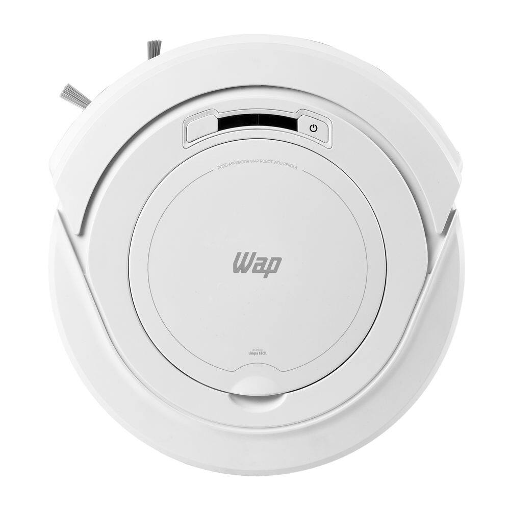 imagem-Aspirador de Pó Robô Automático 3 em 1 Varre Aspira e Passa Pano MOP WAP ROBOT W90 PÉROLA - Bivolt
