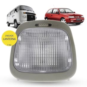 Lanterna luz teto + moldura gol parati saveiro g2 g3 g4