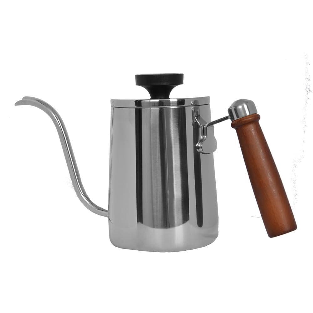 Mimo Style Chaleira Bico Fino Inox E Mdeira Termômetro