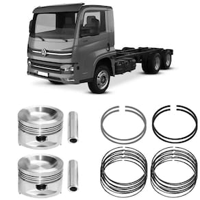 Pistão Anel 0.50 Vw Delivery 11-180 13-180 3.8 2017 a 2024