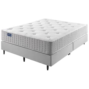 Base Box Casal Somiê Divinno Cinza