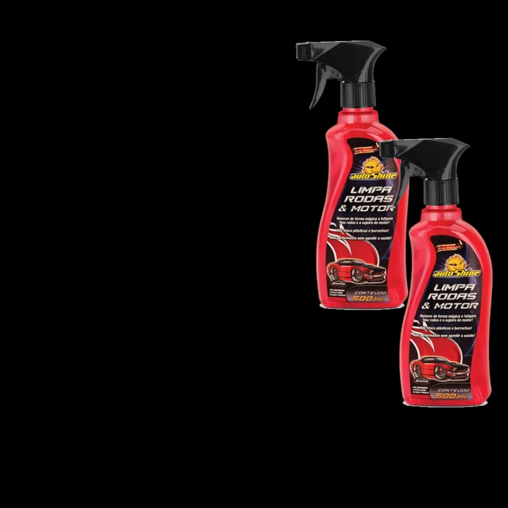 Kit 2 Limpa Rodas E Motor Bts 500ml Autoshine