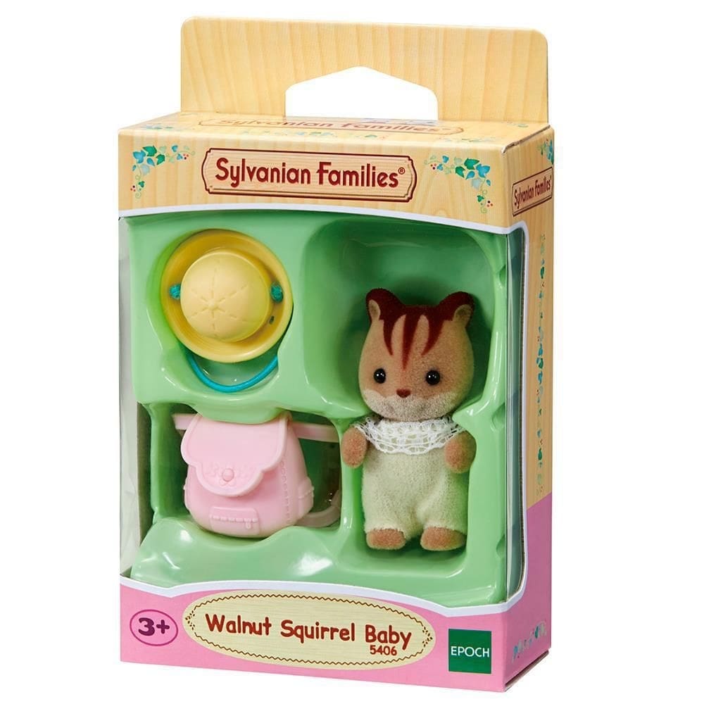 Sylvanian families bebê esquilo noz 5406