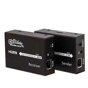 Extensor hdmi 30 mt - cat5e cat-6 - 3d, 1080p