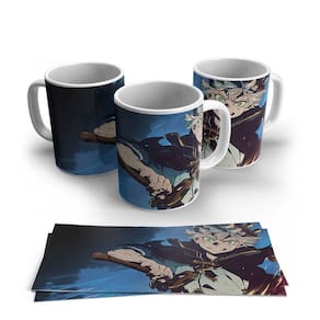 Caneca de Porcela Anime Black Cover Modelo 23