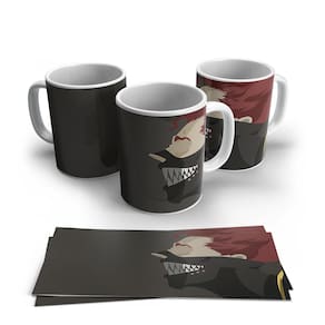 Caneca de Porcela Anime Black Cover Modelo 07