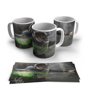 Caneca de Porcela Anime Black Cover Modelo 38