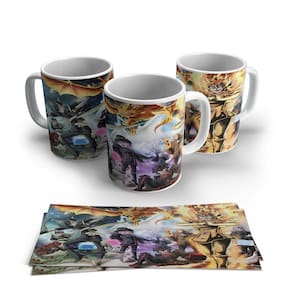 Caneca de Porcela Anime Black Cover Modelo 16