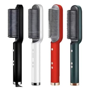 Escova alisadora cabelo secadora 3 em 1 bivolt tecnologia