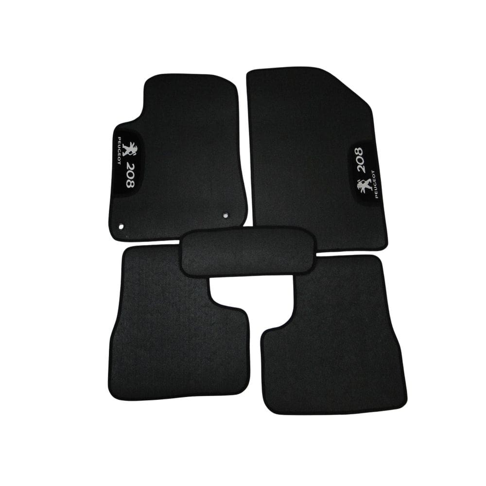 Tapete borracha pvc peugeot 208
