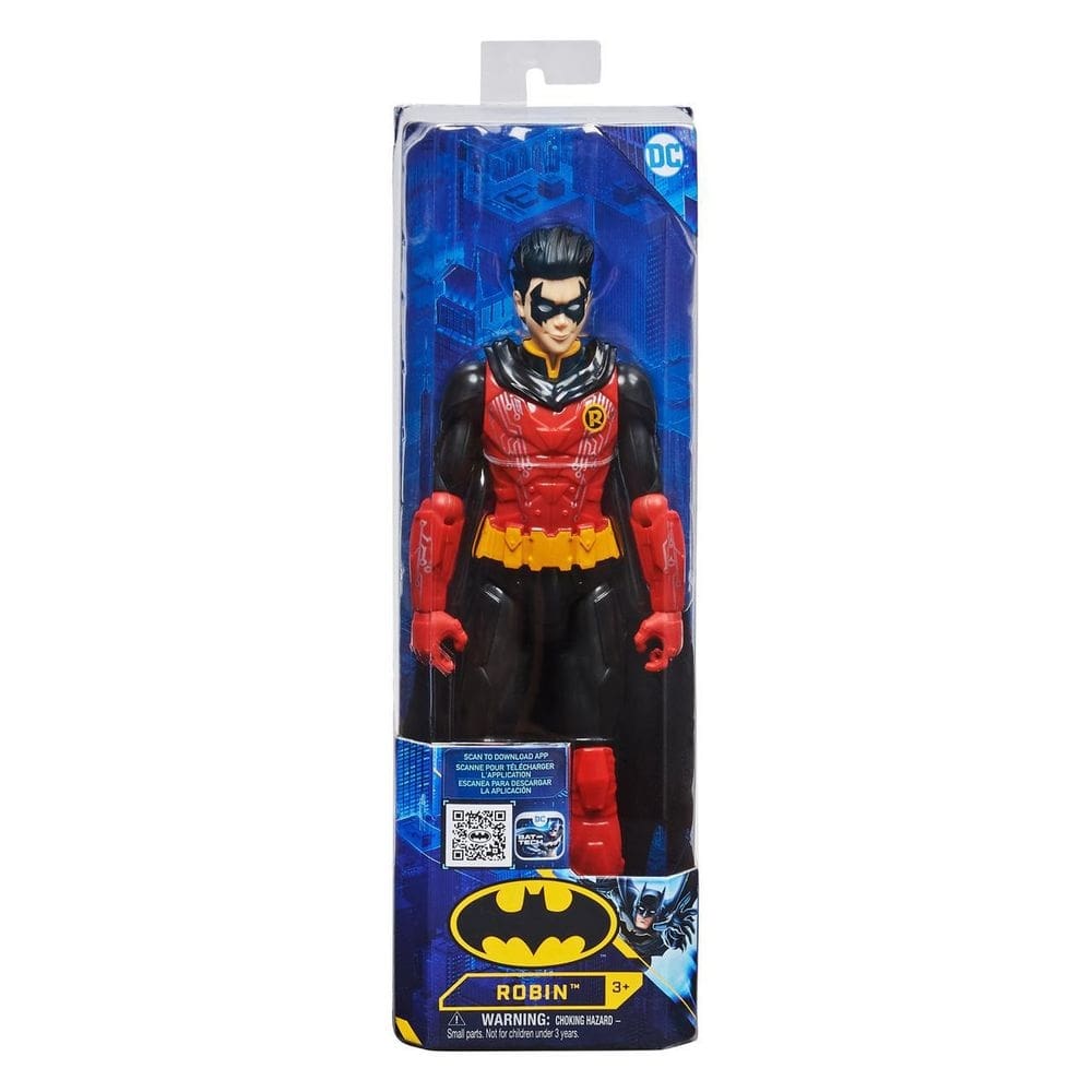 Boneco robin articulado 30cm batman serie tech - sunny 2409