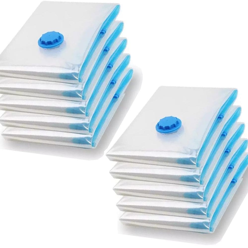 Saco vacuo 100cm x 70cm kit de 10 unidades bag organizador