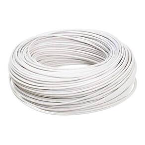 Fio cabo flexível 1,5mm branco - 100 metros