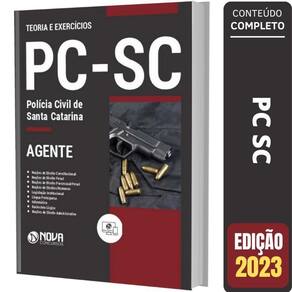 Apostila concurso pc sc - agente de polícia