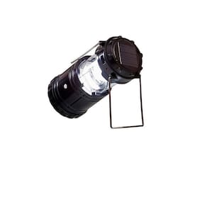 Lampião led solar usb lanterna bateria recarregável retrátil