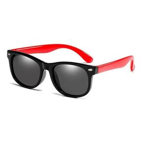 Óculos infantil de sol polarizado uv400 flexível