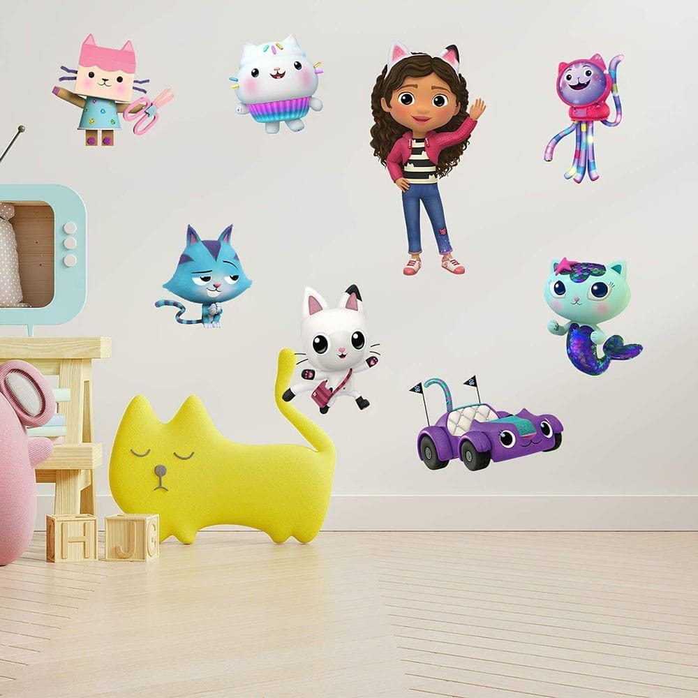 Adesivo De Parede Turma Casa Da Gabby