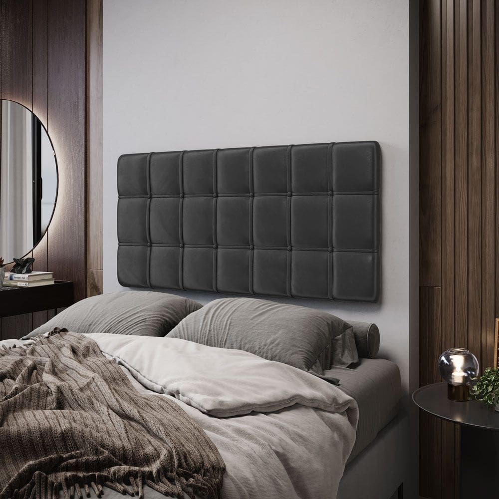 Painel Rana 160 / N-022 Veludo Cinza Escuro