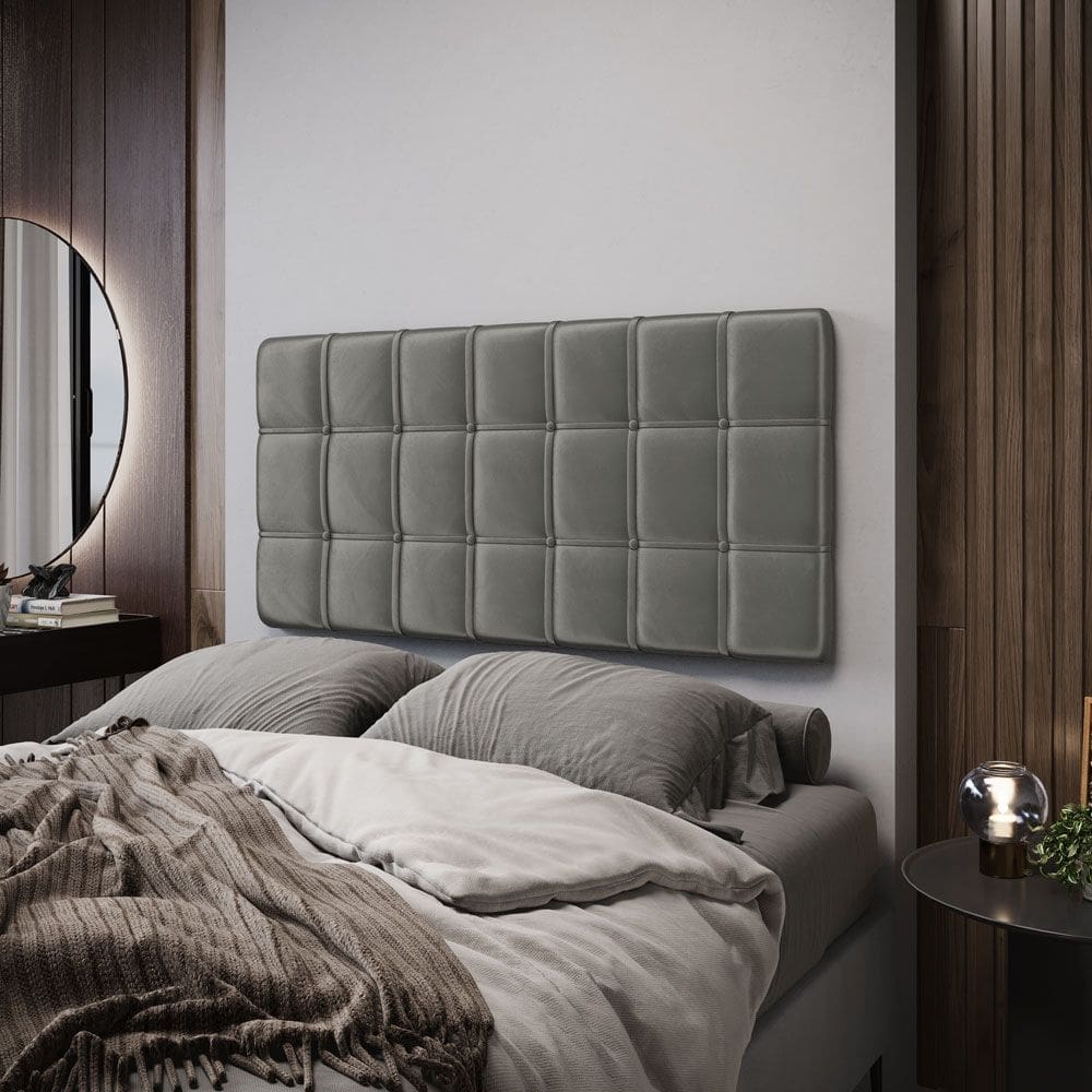 Painel Rana 200 / N-023 Veludo Cinza Claro