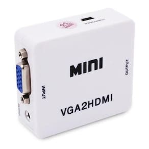 Mini adaptador conversor vga para hdmi
