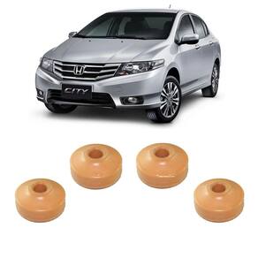 Kit batente amarelo traseiro honda city 2009 2010 2011 2012