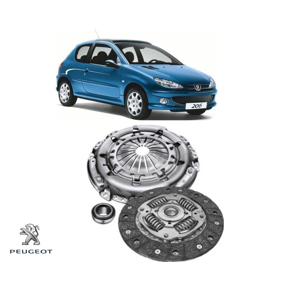 Kit embreagem peugeot 206 1.0 2001 2002 2003 2004 2005 2006