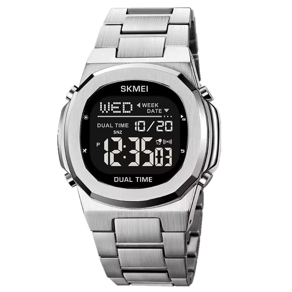 Relógio Masculino Skmei Digital 2004 Prata