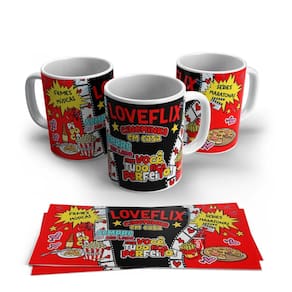 Caneca de Porcelana Dia dos Namorados Modelo 37