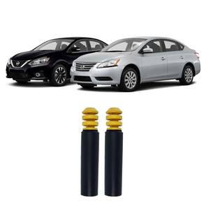 Par batente + coifa traseiro nissan sentra 2014 2015 2016 17