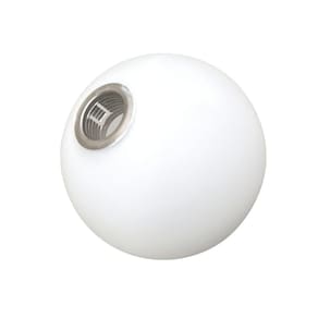 Globo bola vidro rosca luminária arandela pin 1640