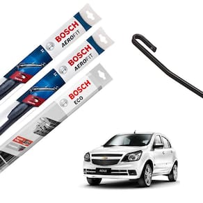 Kit palheta limpador parabrisa gm agile 2009 2010 2011