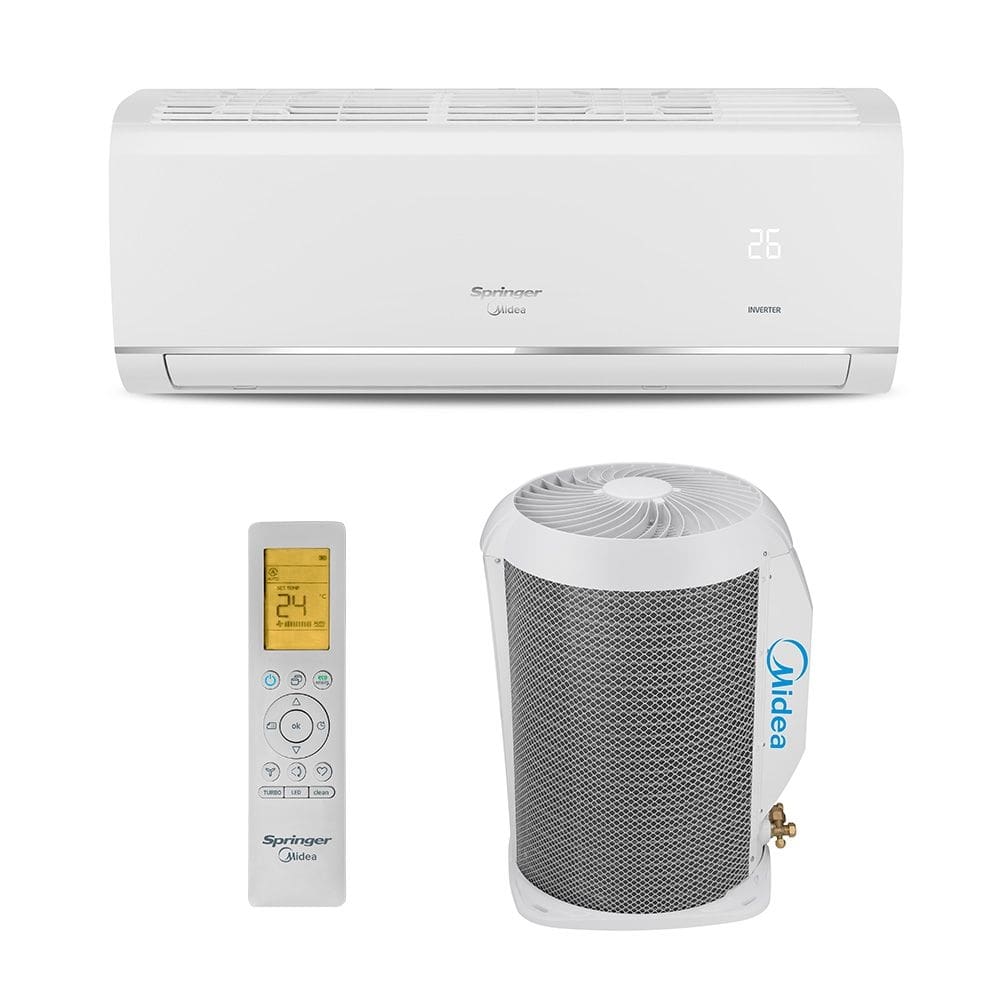 UNIDADE INTERNA SPLIT HW 18 KBTUS SO FRIO 220V R32 SPRINGER MIDEA ...