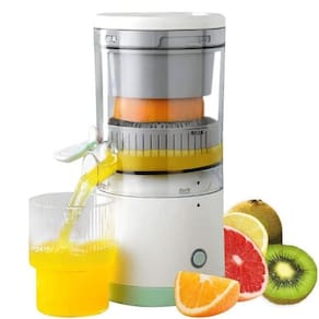 Espremedor elétrico recarregavel frutas suco limão laranja