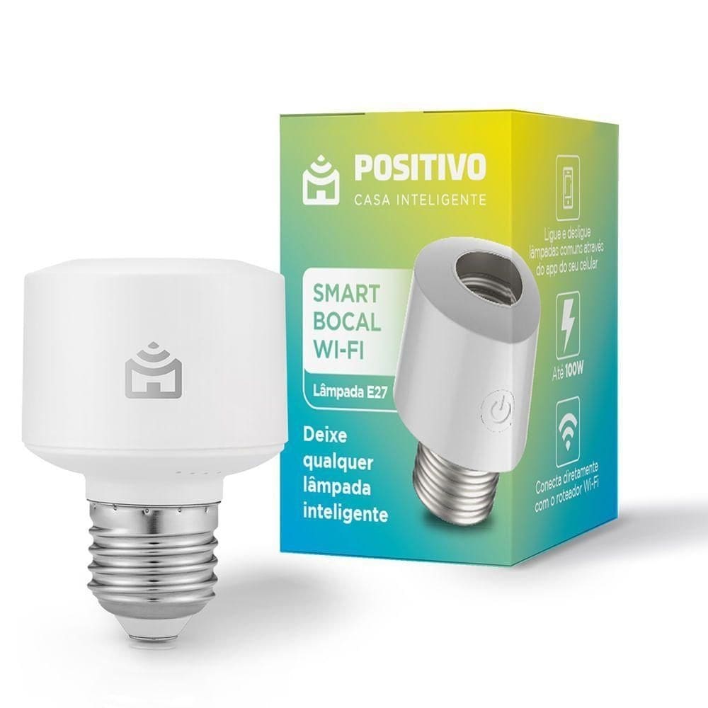 Smart Bocal Wi-fi Positivo Casa Inteligente