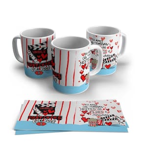 Caneca de Porcelana Dia dos Namorados Modelo 02