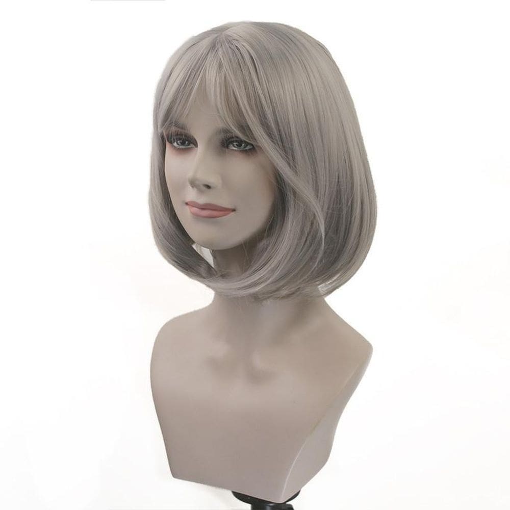 Peruca sintetica ruth curta lisa