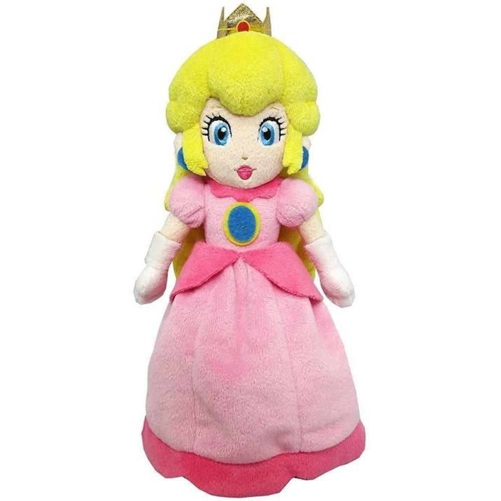 Boneco Princesa Peach Reino Toadstool Cogumelos | Casas Bahia