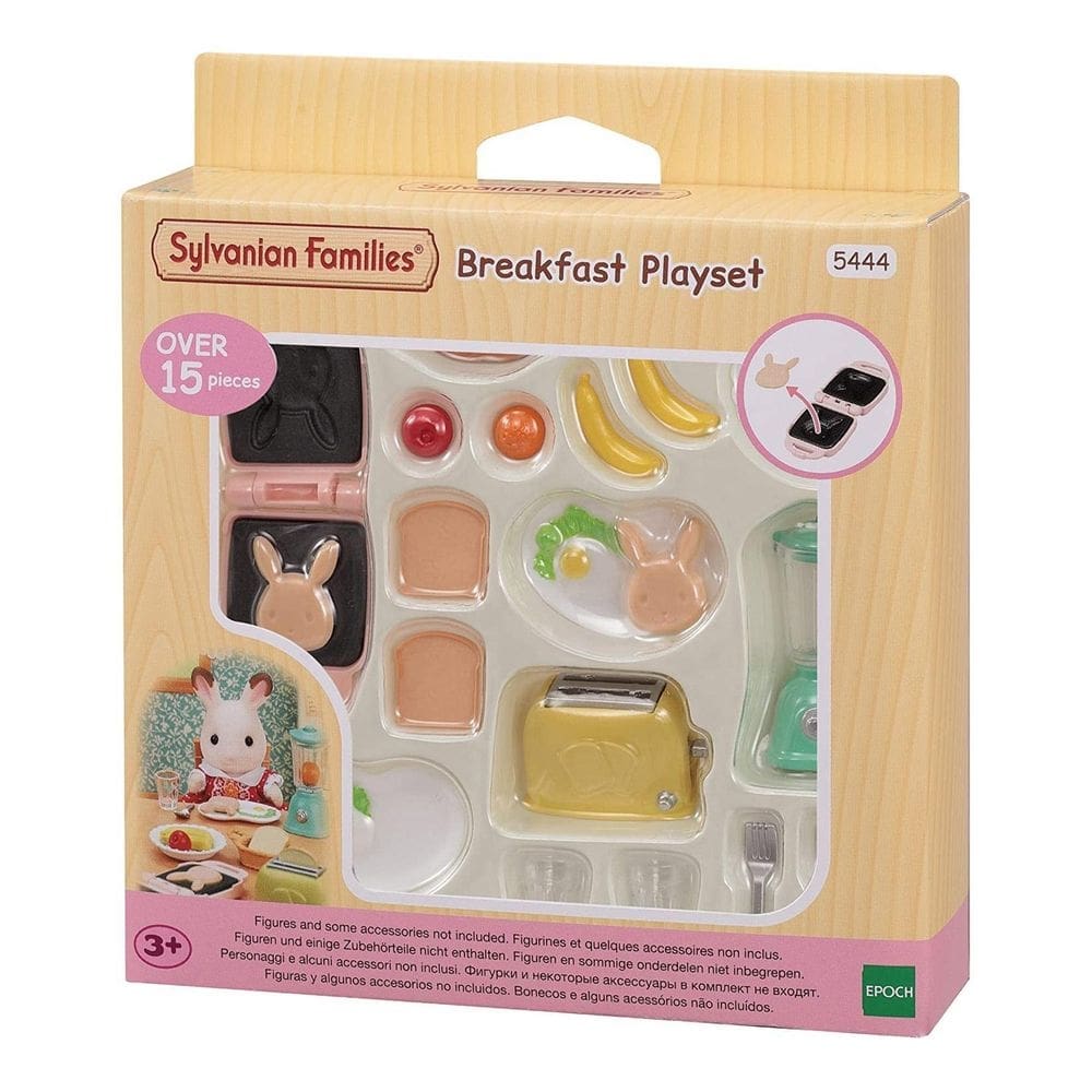Sylvanian families conjunto cafe da manha delicia epoch 5444